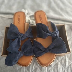 FLANCH Bow Sandals